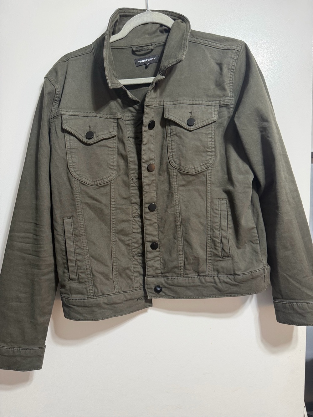 Women’s Olive Green Jean Jacket